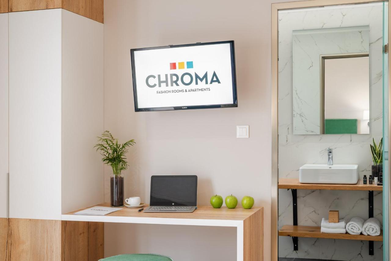 Chroma Fashion Rooms & Apartments Athen Exterior foto